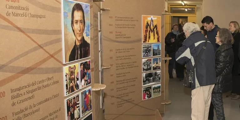 Els Maristes inauguren una mostra dels seus 200 anys a l'auditori Vallhonrat