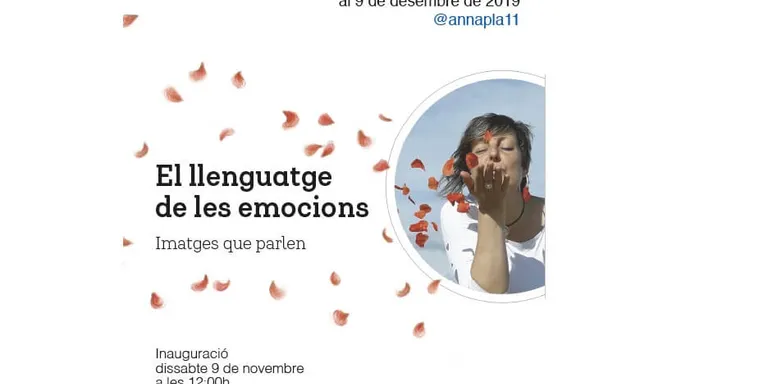 La guissonenca Anna Pla inaugura l'exposició 'El llenguatge de les emocions' a l'Espai Cívic