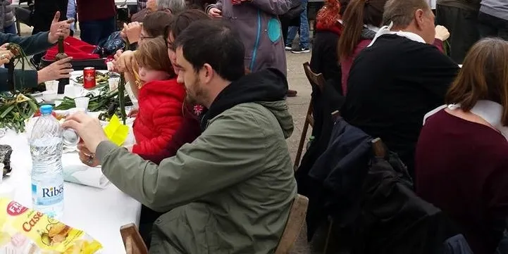 XVII Calçotada independentista, organitzada per JERC