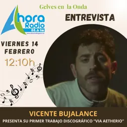 #80 - Vicente Bujalance presenta "Via Aetherio", su nuevo trabajo, en Ahora Radio - episode art