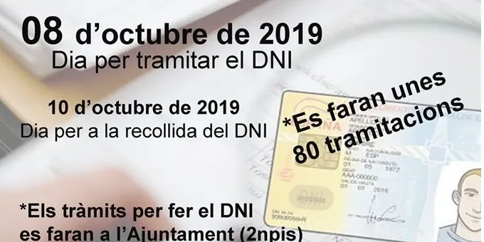 Tramitacions del DNI a Agramunt