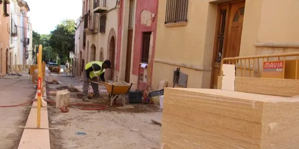 L'Ajuntament d'Altafulla té previst rebre l'obra del carrer de Dalt acabada a mitjans-finals de febrer