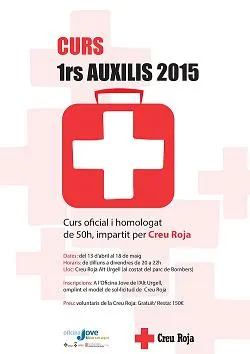 L'Oficina Jove i Creu Roja organitzen un curs de primers auxilis