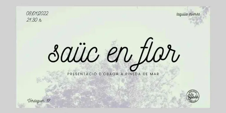 El grup pinedenc Saüc en flor presenta aquest dissabte a Pineda el seu primer treball 'D'obaga'