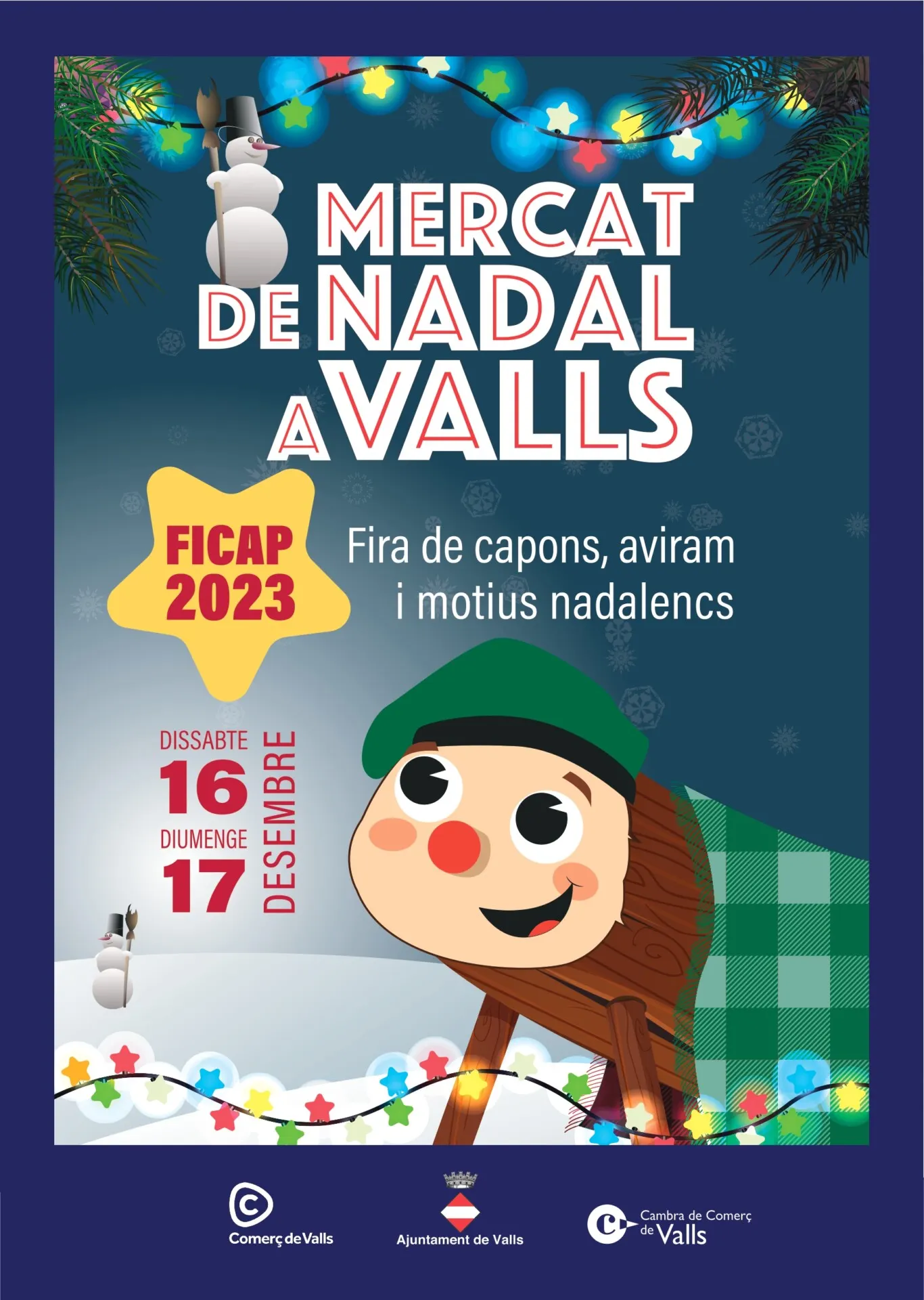 Valls prepara una nova edició del Mercat de Nadal