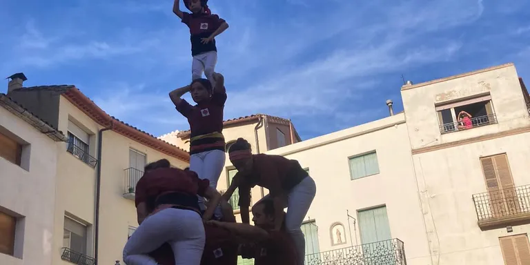Els Xiquets de Cambrils consoliden el 3d6 i el 3d6a a Cornudella