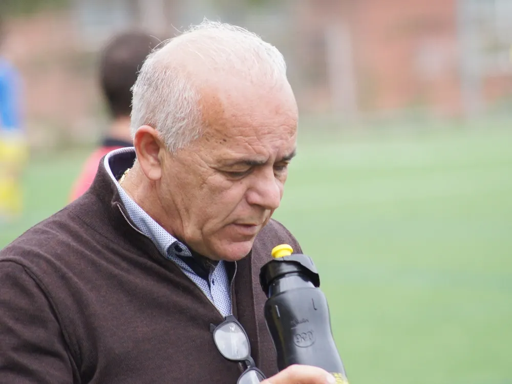 El tècnic de l’Olímpic, Juan Moscoso / Arxiu