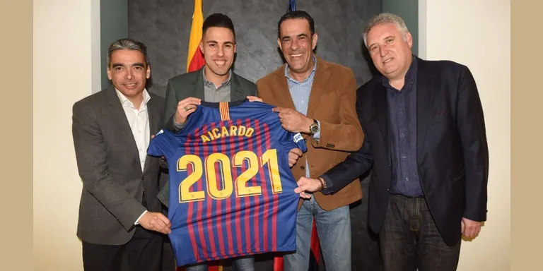 El Barça renova a Aicardo fins el 2021