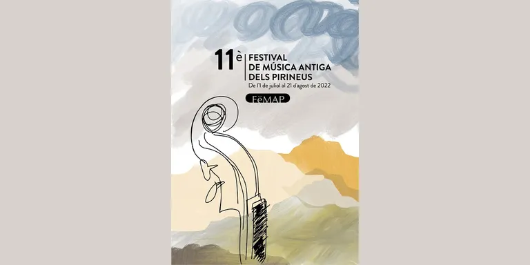 'Pirineus pictòrics del FeMAP', guanyador del concurs de cartells del Festival de Música Antiga dels Pirineus