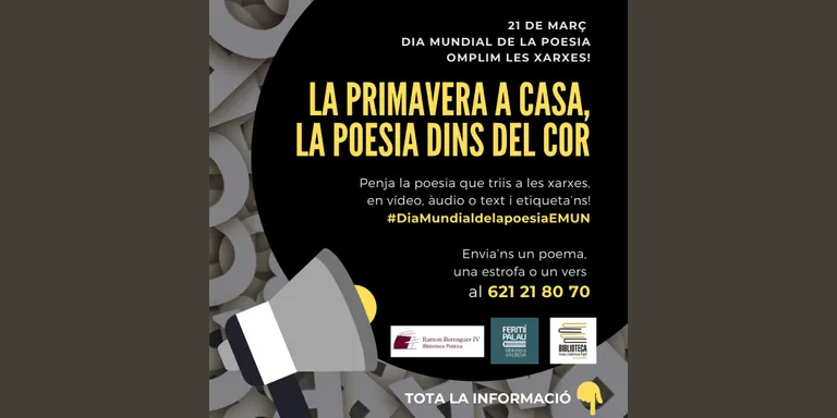 La primavera a casa, la poesia al cor