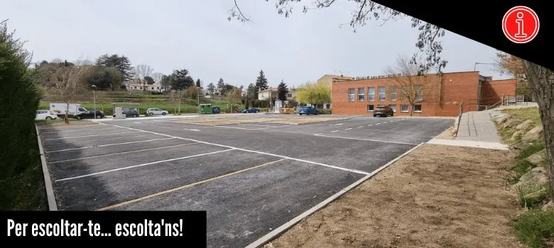 El primer punt de recàrrega de vehicle elèctric instal·lat a l’aparcament del Centre de Salut ja està operatiu