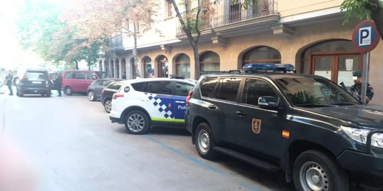 Una espectacular operació policial irromp Solsona en plena Festa Major