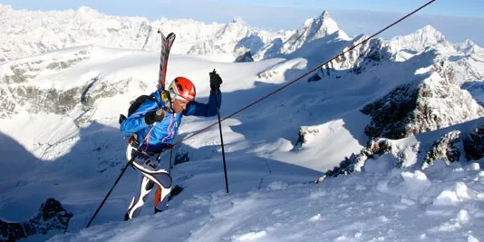 Kilian Jornet acaba segon a la Mezzalama d'esquí de muntanya