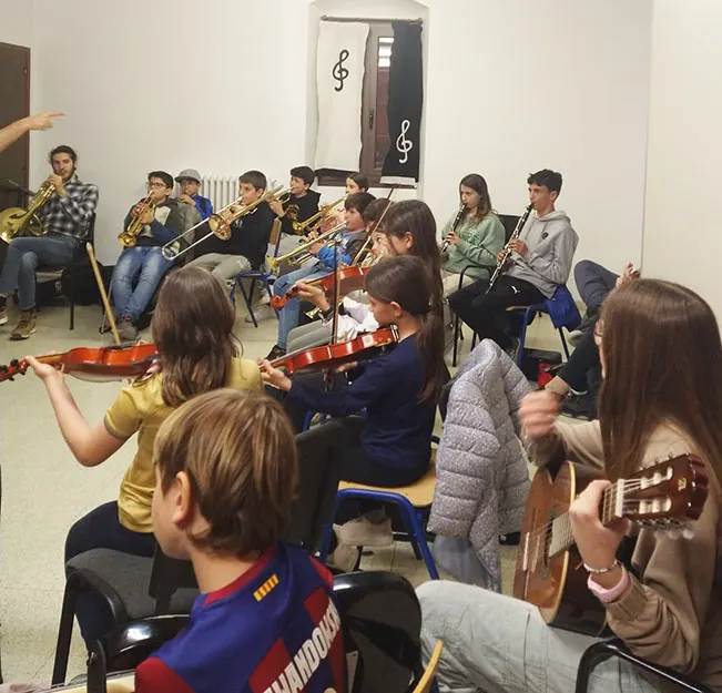 La música tradicional, protagonista de la Setmana Boja de l'Escola Municipal de Música Joan Roure de Solsona