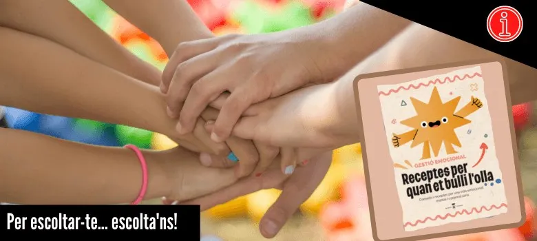 L’Ajuntament presenta el llibret «Receptes per quan et bulli l’olla» que tracta la gestió emocional