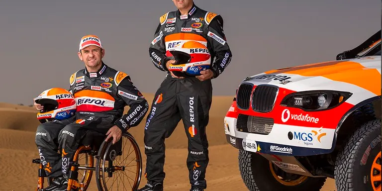 Isidre Esteve, preparat per començar el Dakar 2019
