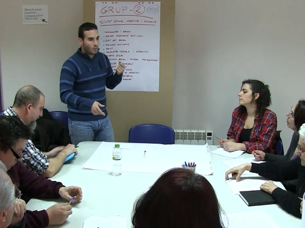 ICV treballa el programa electoral en una jornada participativa