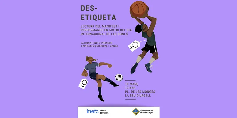 L'INEFC-Pirineus organitza l'acte 'Des-etiqueta' en el marc del 8-M