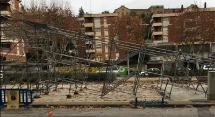 El tobogan estarà obert a partir d'aquest divendres (foto: Richy Jiménez)