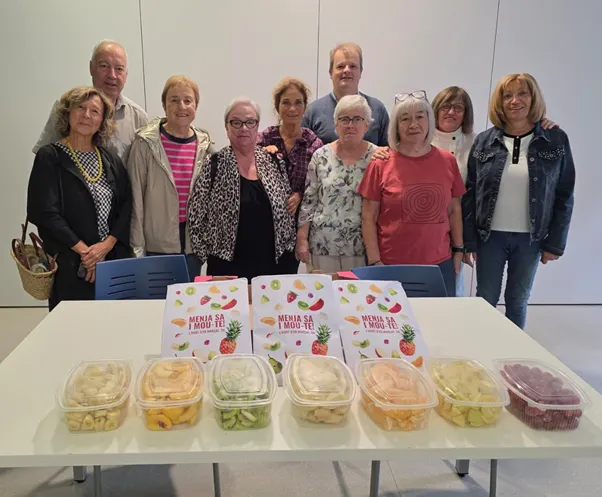 Un centenar d'infants de Solsona han participat a l'activitat “L'Hort d'en Marçal” per fomentar hàbits saludables en el marc de la 15a Setmana de la Prevenció del Càncer