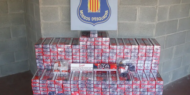 Els Mossos desmantellen un grup que es dedicava al contraban de tabac andorrà