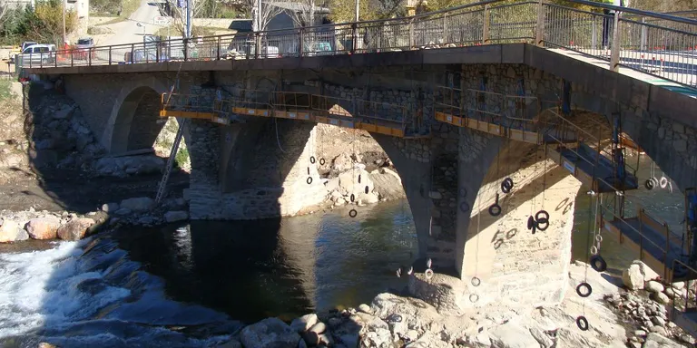 El pont d'Arfa es reobrirà al trànsit de vehicles abans de finals de mes