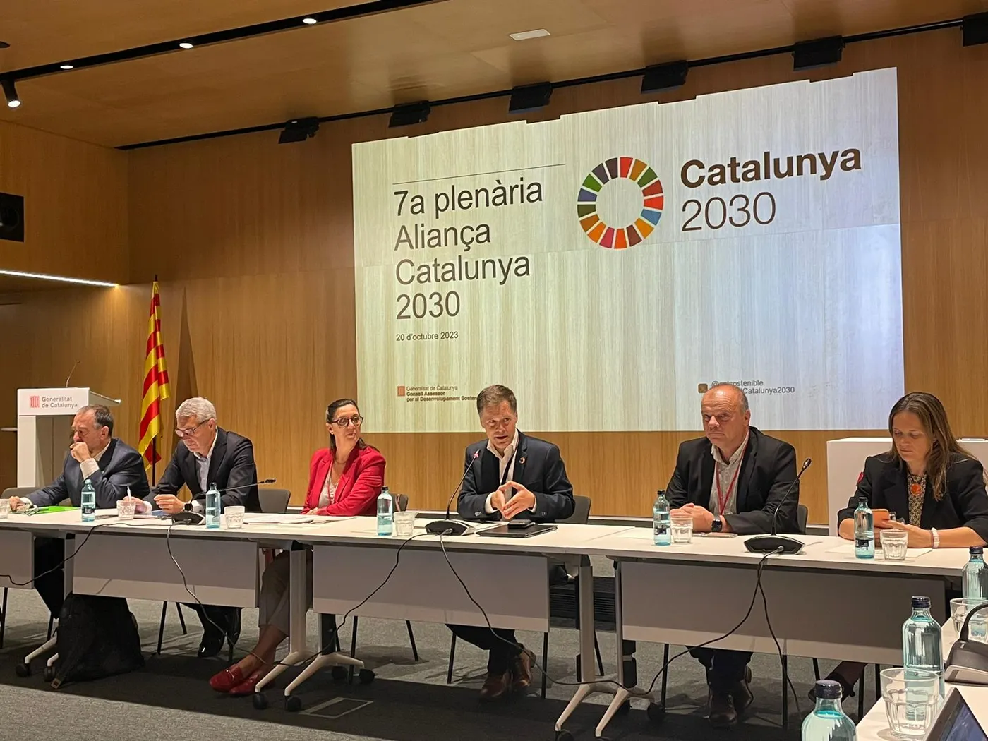 El Consell Comarcal s’adhereix a l’Aliança Catalunya 2030 per sumar esforços per complir els Objectius de Desenvolupament Sostenible