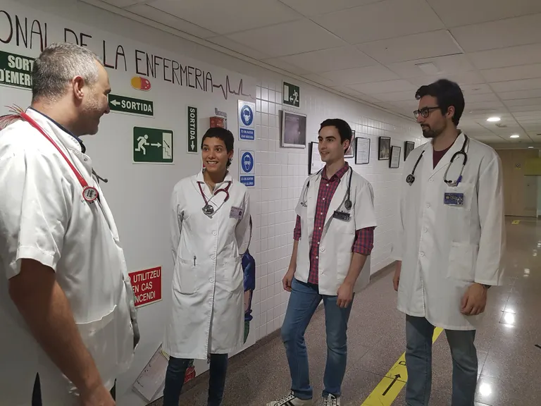 El Sant Hospital de la Seu incrementa la presència de joves d'estudis sanitaris per fer pràctiques