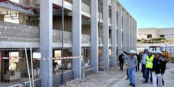Les obres del nou Institut de Roda de Berà avancen a bon ritme