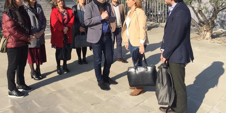Trobada de treball entre l'Ajuntament i la Diputació de Barcelona per l'economia, el turisme i el comerç de Pineda