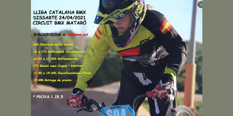 Comença la Lliga Catalana de BMX 2021