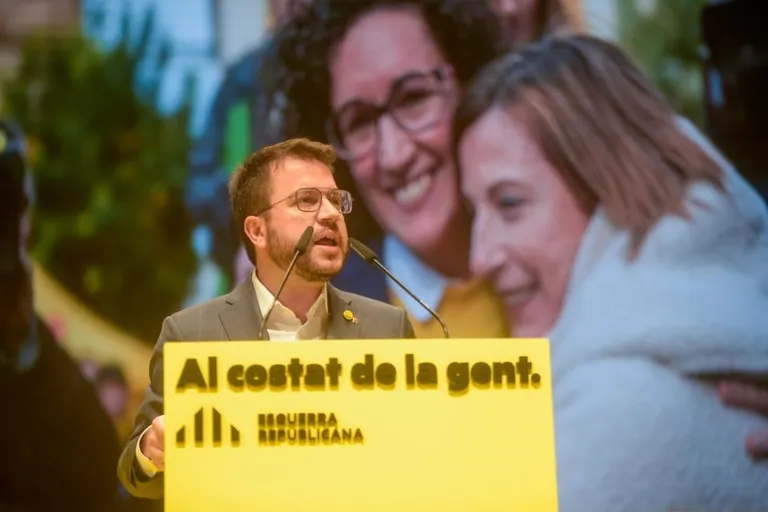 Esquerra Republicana inicia la campanya a Mataró, amb el pinedenc Pere Aragonès com a candidat a la presidència de la Generalitat