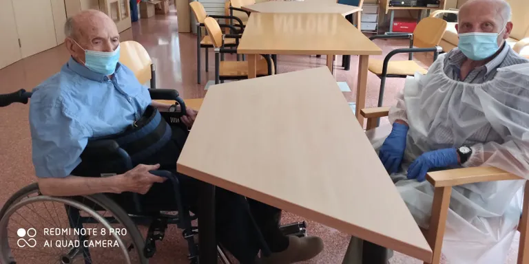 Es reprenen les visites de familiars a la Residéncia Sant Antòni de Vielha
