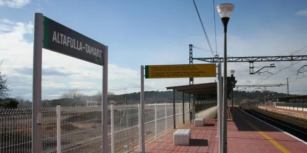 L’Ajuntament d’Altafulla demana a Adif un acord per no abonar cap lloguer de l’aparcament de l’estació de tren