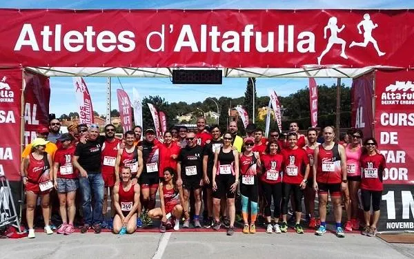 Foto: Atletes d'Altafulla