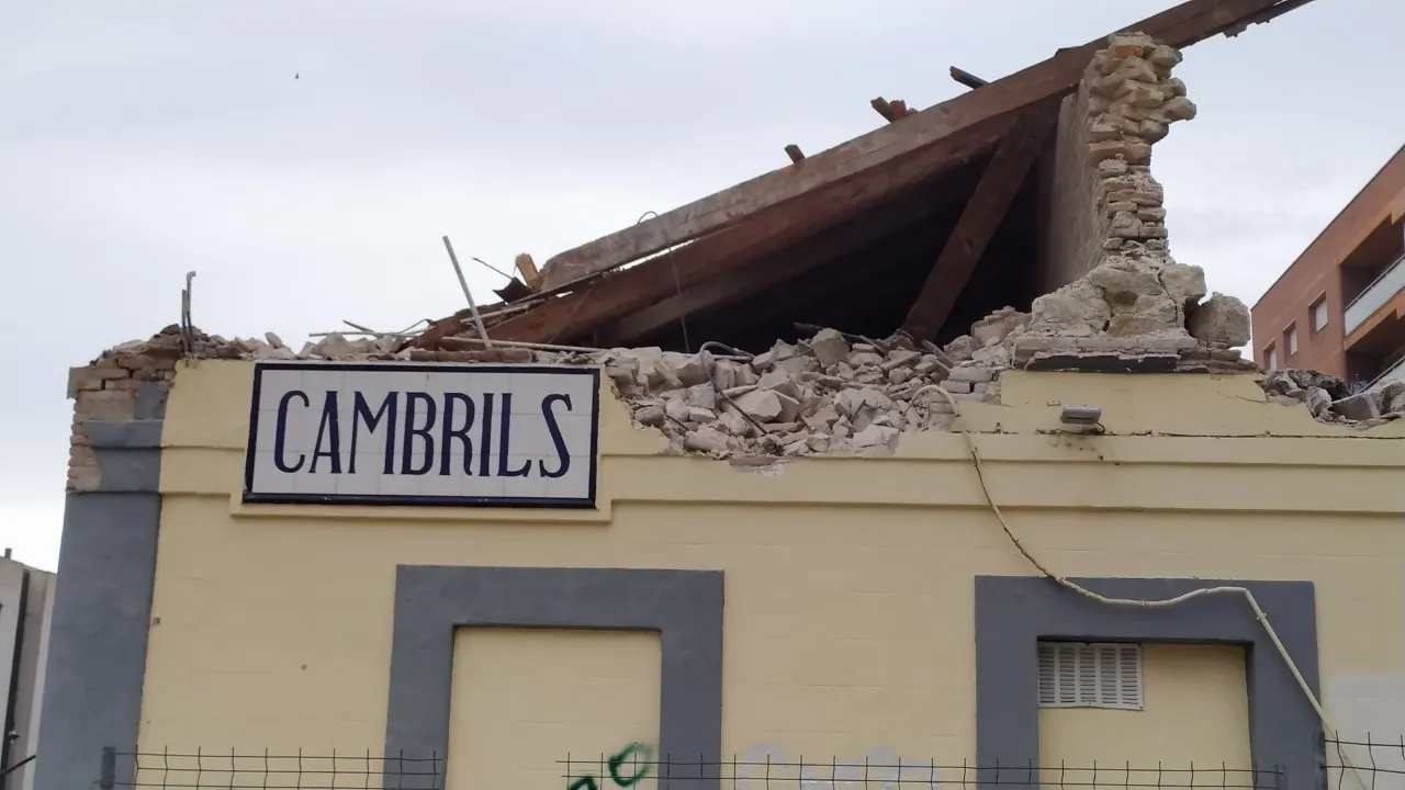 Cambrils en Comú es pregunta on ha quedat l'Eix Cívic del qual parlava el govern per justificar l'enderroc de l'estació