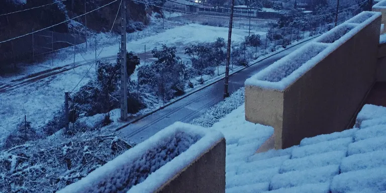 Nevada 2015 Rubí: Vistes de les urbanitzacions