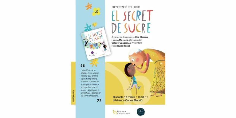 Dues mestres solsonines presenten un llibre sobre les emocions il·lustrat per Valentí Gubianas