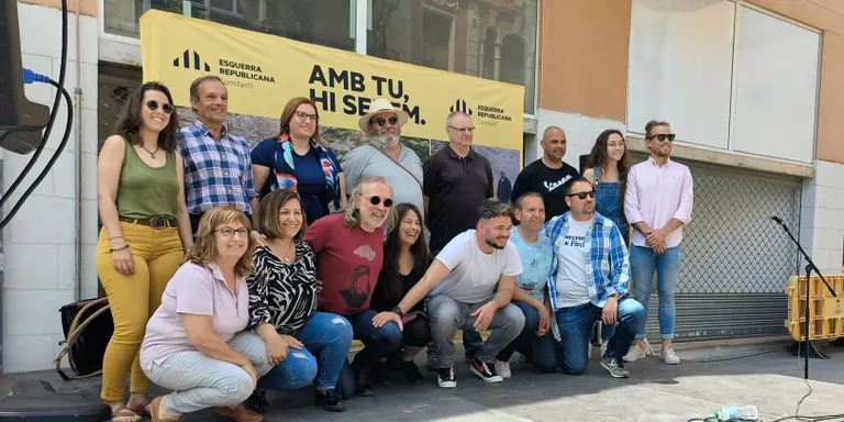 Gabriel Rufián dóna suport a la candidatura d'ERC a Constantí