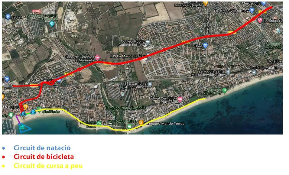 Talls de trànsit i prohibicions d’aparcament pels esdeveniments esportius del cap de setmana