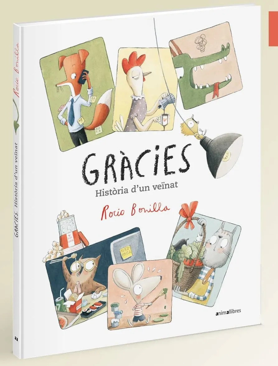 La il·lustradora Rocío Bonilla signarà el llibre ‘Gràcies. Història d’un veïnat’ a la llibreria Galatea