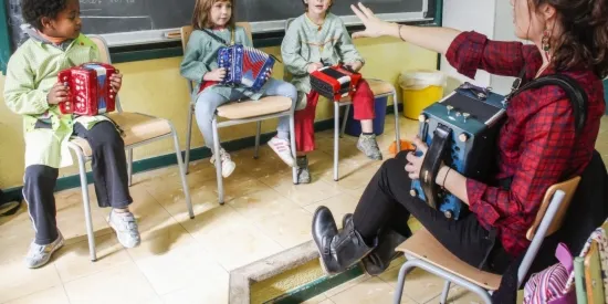 El programa Folk a l'Escola arriba a la 7a edició amb més de 250 alumnes