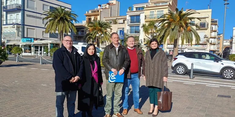 El Partit Popular alerta que la passarel·la de la desembocadura de la riera d’Alforja està en perill
