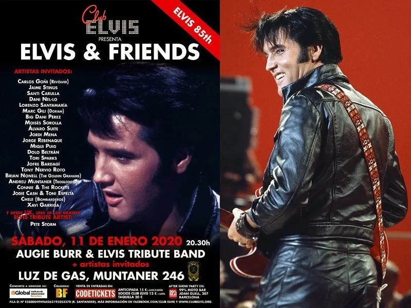 ELVIS & FRIENDS pels 85 anys del Rei del Rock 'n' Roll