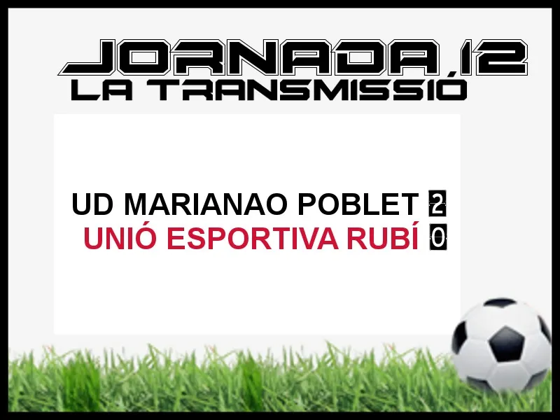 A PEU DE CAMP - JORNADA 12 dissabte