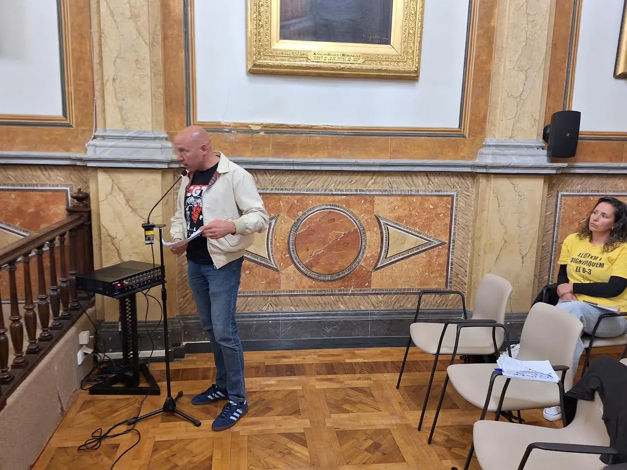 Representants de la CGT de Prezero denuncien les condicions dels treballadors