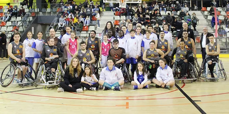 El bàsquet inclusiu es dona cita a Rubí