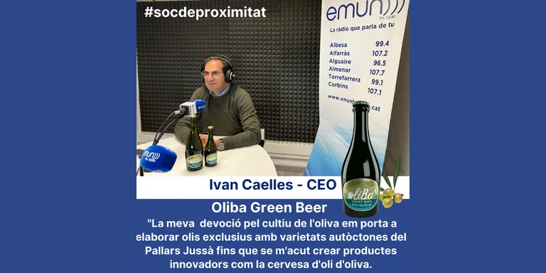 #socdeproximitat Ivan Caelles, CEO d'Oliba Green Beer