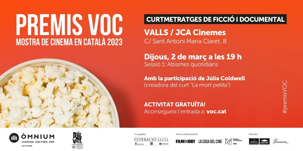 Valls acull per primera vegada la Mostra de curtmetratges dels Premis VOC