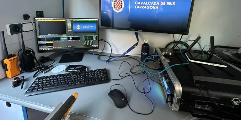 Una empresa cambrilenca utilitza la tecnologia V-mix per controlar per aire la seguretat de la cavalcada de Reis de Tarragona